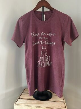 NWOT These are a few of my favorite things Rose Cabernet Chardonnay